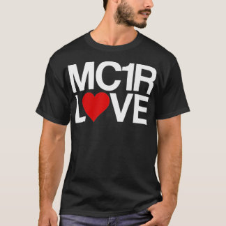 T-shirt MC1R Love Funny Redhead Premium _1