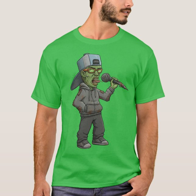 T-shirt mc green Camiseta (Devant)