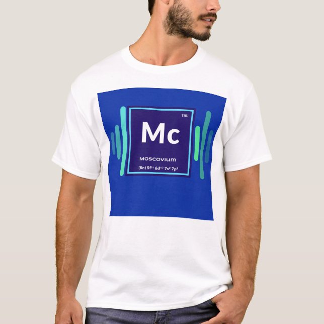 T-shirt Mc Moscovium (Devant)