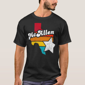 T-shirt McAllen Texas Vintage Souvenir dénudé 1