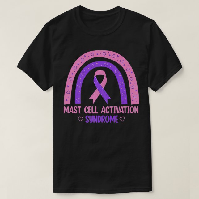 T-shirt MCAS Syndrome d'activation des cellules (Design devant)