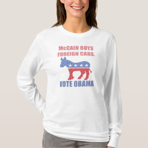 T-shirt McCain achète la chemise étrangère d'Obama de v