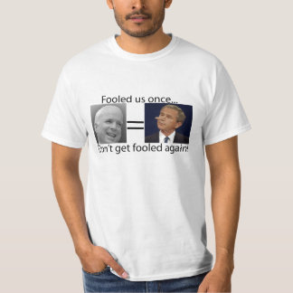 T-shirt McCain = Bush