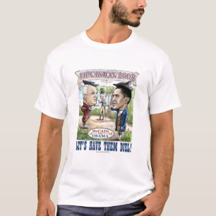 T-shirt McCain contre le duel d'Obama