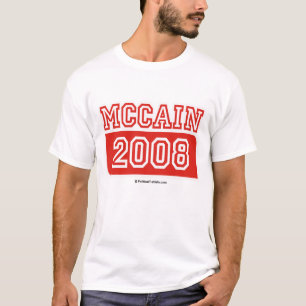 T-shirt McCain pour le président/le T-shirt/John de John