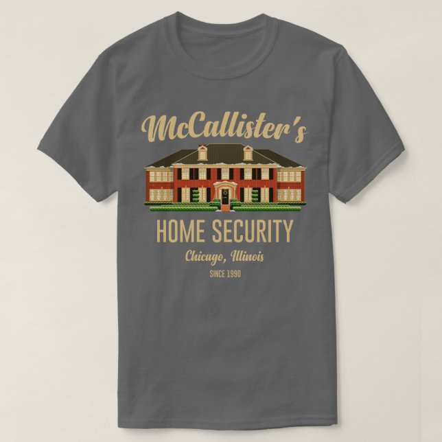 T-shirt McCallisters Home Security (Design devant)