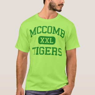 T-shirt McComb - tigres - lycée - McComb Mississippi