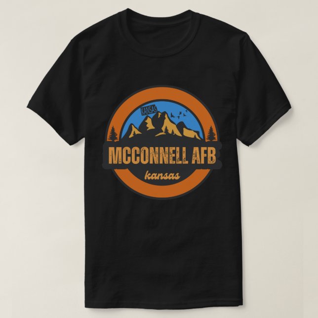 T-shirt McConnell AFB, Kansas (Design devant)