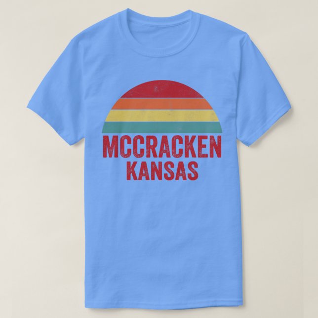 T-shirt Mccracken Kansas (Design devant)