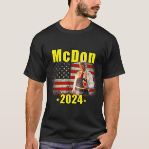 T-shirt Mcdon Drôle Donald Trump Frites Cuisine Frites