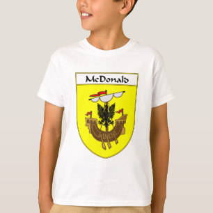 T-shirt McDonald Coat of Arms/Family Crest