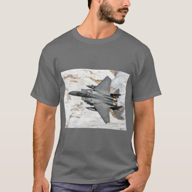 T-shirt McDonnell Douglas F-15 Eagle (Devant)