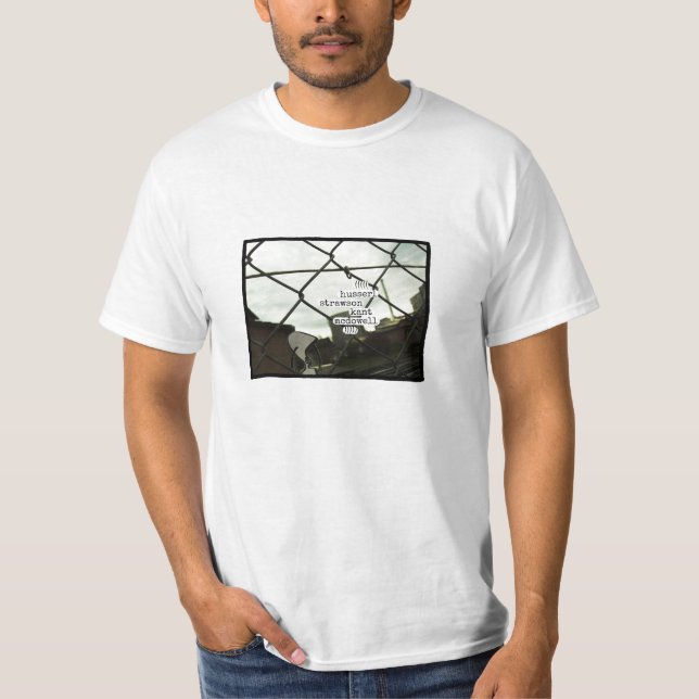 T-shirt mcdowell kant de strawson de husserl (Devant)