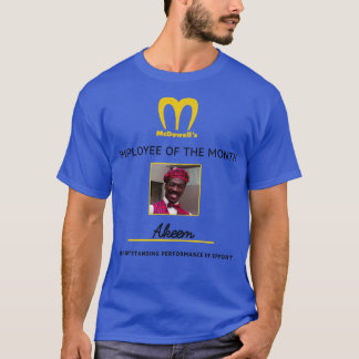 T-shirt McDowells Employé du mois Akeem