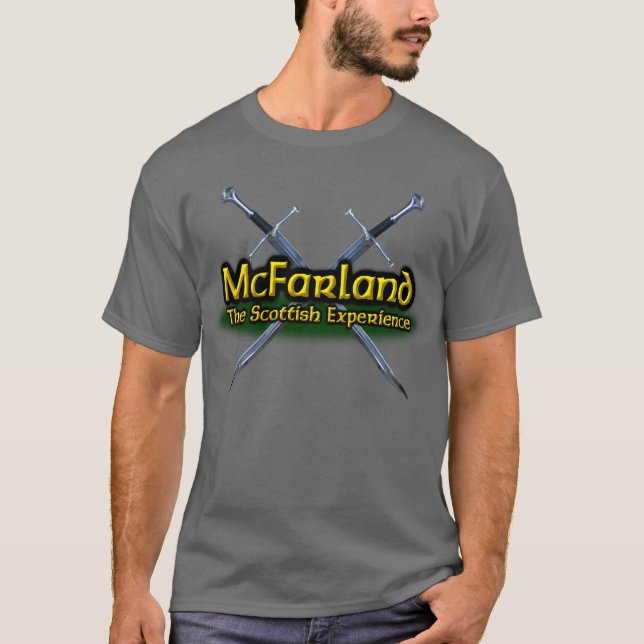 T-shirt McFarland The Scottish Experience Clan MacFarlane (Devant)