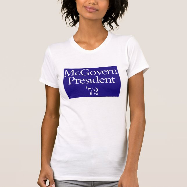 T-shirt Mcgovern-1972 (Devant)