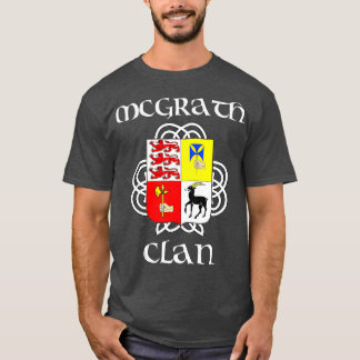 T-shirt McGrath Family Crest Réunion irlandaise