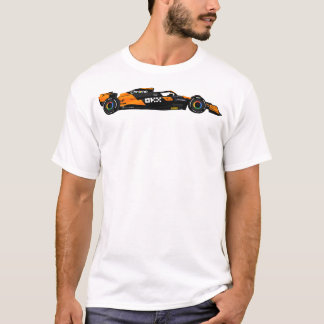 T-shirt Mclaren Mcl38 2024 F1 Véhicule Norris