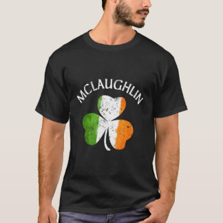 T-shirt Mclaughlin Irish Nom de famille