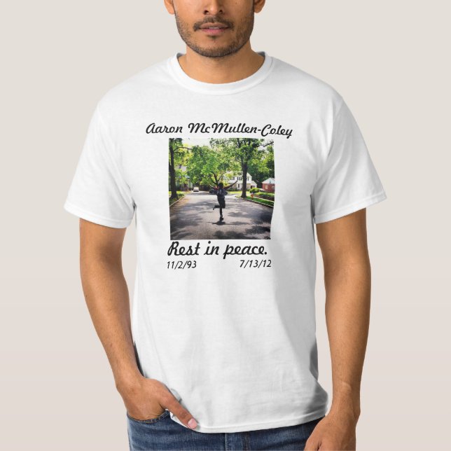 T-shirt McMullen-Colins d'Aaron (Devant)