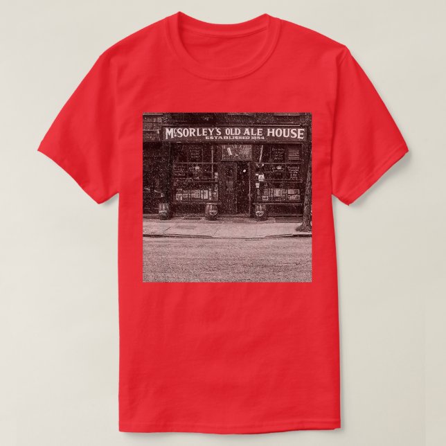 T-shirt McSorleys Old Ale House 1 (Design devant)