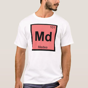 T-shirt Md - Médée Symbole de chimie grecque du tableau pé