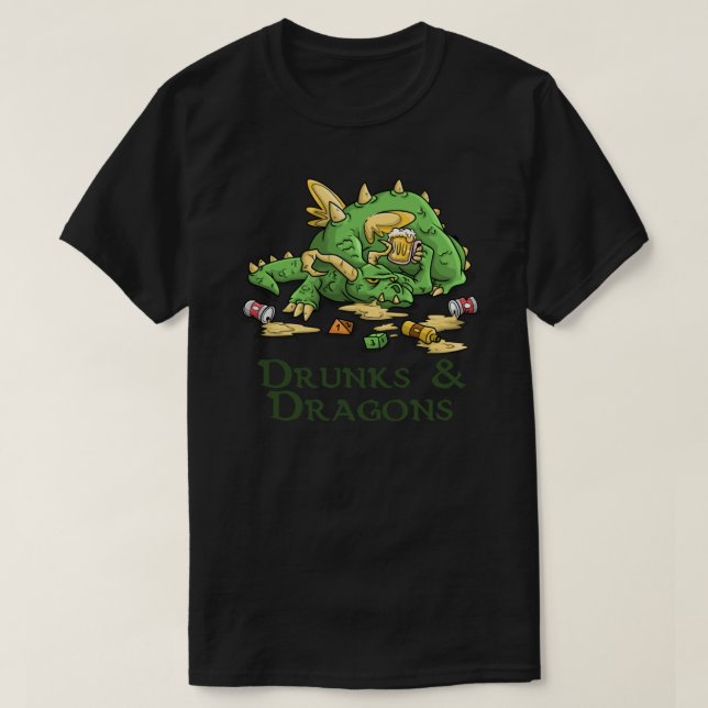 T-shirt Mdn, Drung et Dragons Essential T-Shirt.png (Design devant)