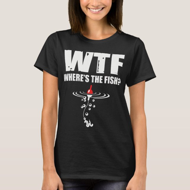 T-shirt MDR où est le poisson? (Devant)