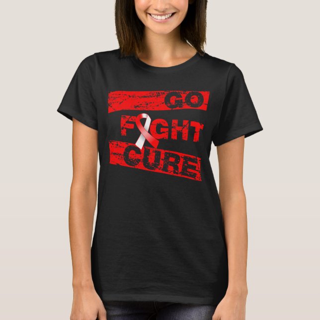 T-shirt MDS Go Fight Cure (Devant)