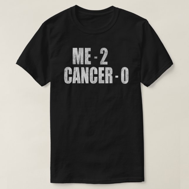 T-shirt Me 2 Cancer 0 Sensibilisation au cancer Gif classi (Design devant)