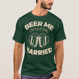 T-shirt Me Bière Je Me Marie 1