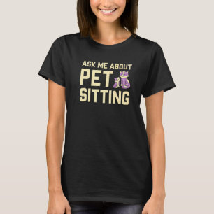 T-shirt Me Demander À Propos Animaux Assis Animaux Animaux