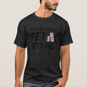 T-shirt Me Demander À Propos Animaux Assis Animaux Animaux