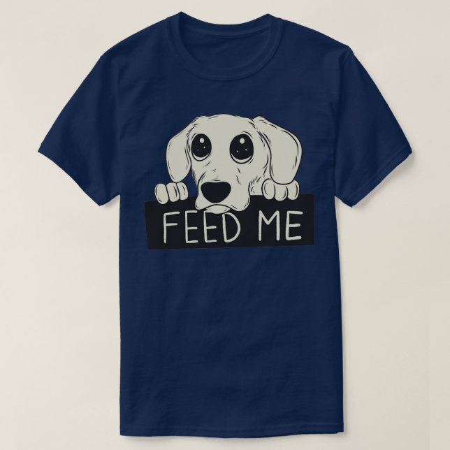 T-shirt Me nourrir (Design devant)
