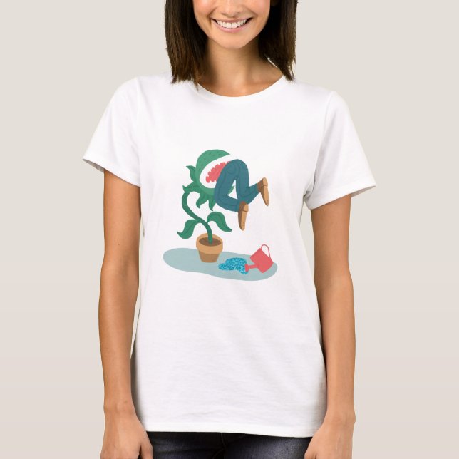 T-shirt me nourrir venus flytrap (Devant)
