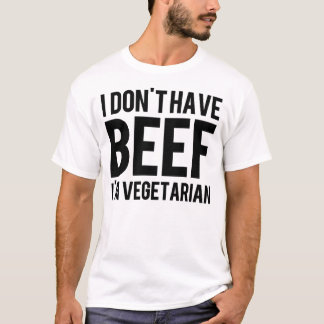 T-shirt Me pensant fort "n'ai pas le style 004 de boeuf" -