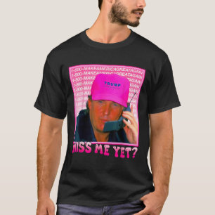 T-shirt Me Pourtant Donald Trump 2024 Tenant Appel Pink 1