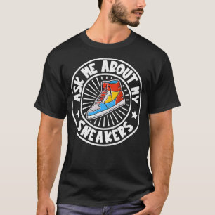 T-shirt Me questionner sur mes baskets