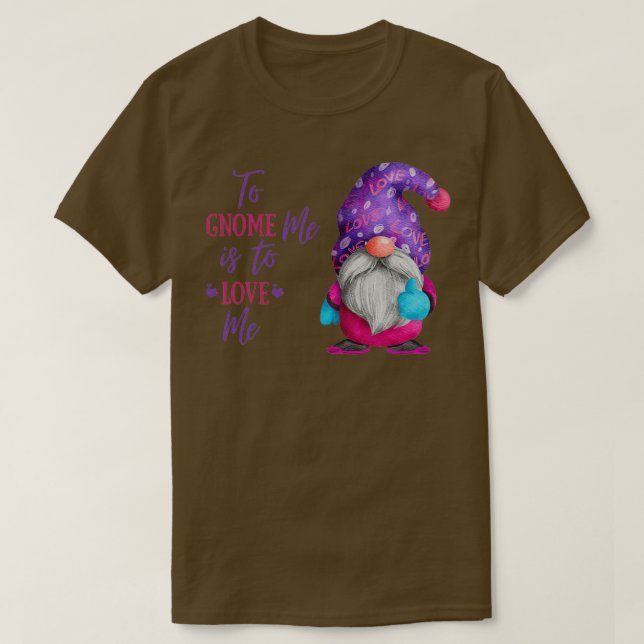 T-shirt Me ronger, c'est m'aimer  (Design devant)
