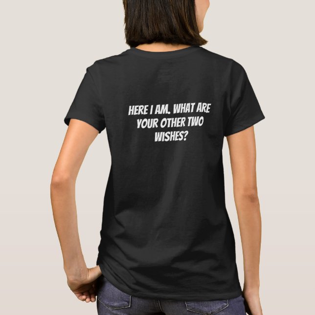 T-shirt me voici  (Dos)