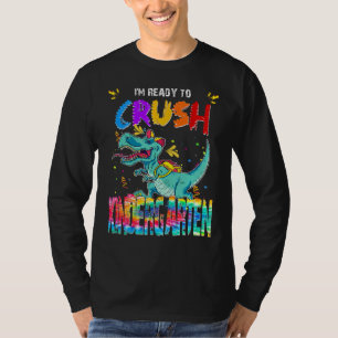 T-shirt Me voici prêt à écraser Tie Die Kindergarten