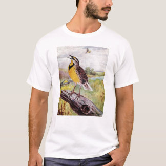 T-shirt Meadowlark sur une branche