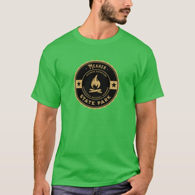 T-shirt Meaher State Park Alabama format géant (Devant)