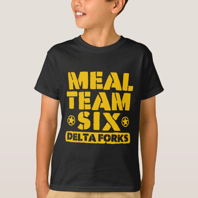 T-shirt Meal Team Six_ Delta Forks Performance (Devant)