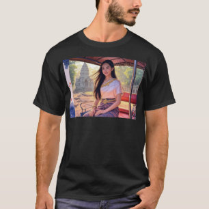 T-shirt Mealea Ride Tuk Tuk Autonome À Ta Prohm V