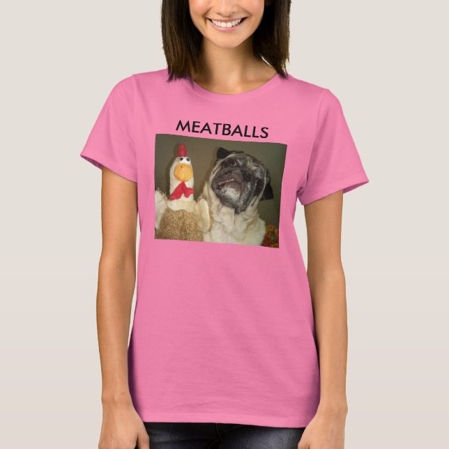 T-SHIRT MÉATBALLES (Devant)