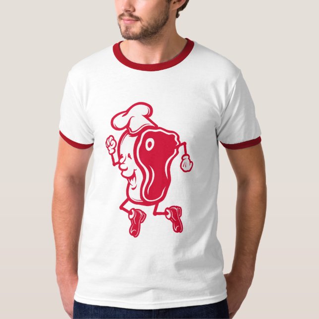 T-shirt 'Meaty rouge (Devant)