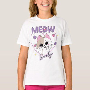 T-shirt Meaw le Chat Aimable 💖🐾