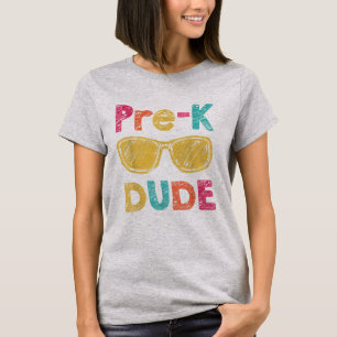 T-shirt Mec de pré-maternelle, mec de maternelle,