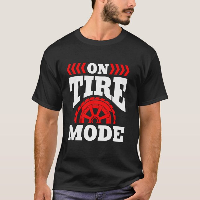T-shirt Mec du pneu en mode pneu (Devant)